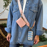 Clip & Go Strap w/RFID Pouch Diamond Pattern from SaveTheGirls