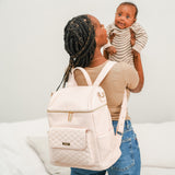 Monaco Diaper Bag | Pastel Pink From Luli Bebé