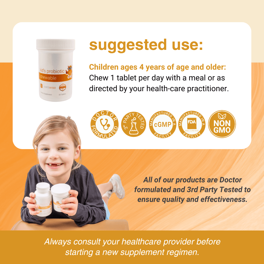 Kid's Probiotic Chewable from Serawise