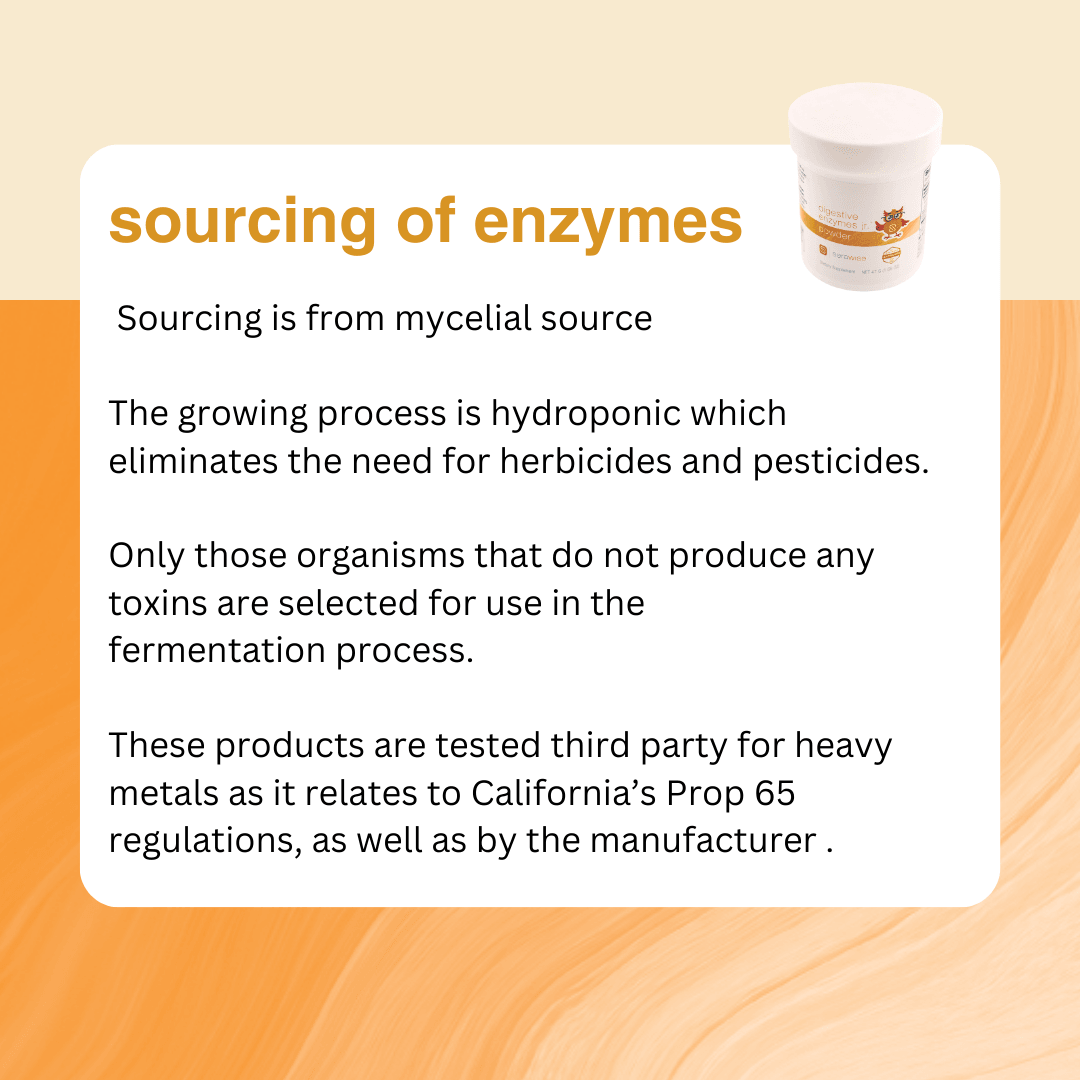 Digestive Enzymes Jr. Powder from Serawise