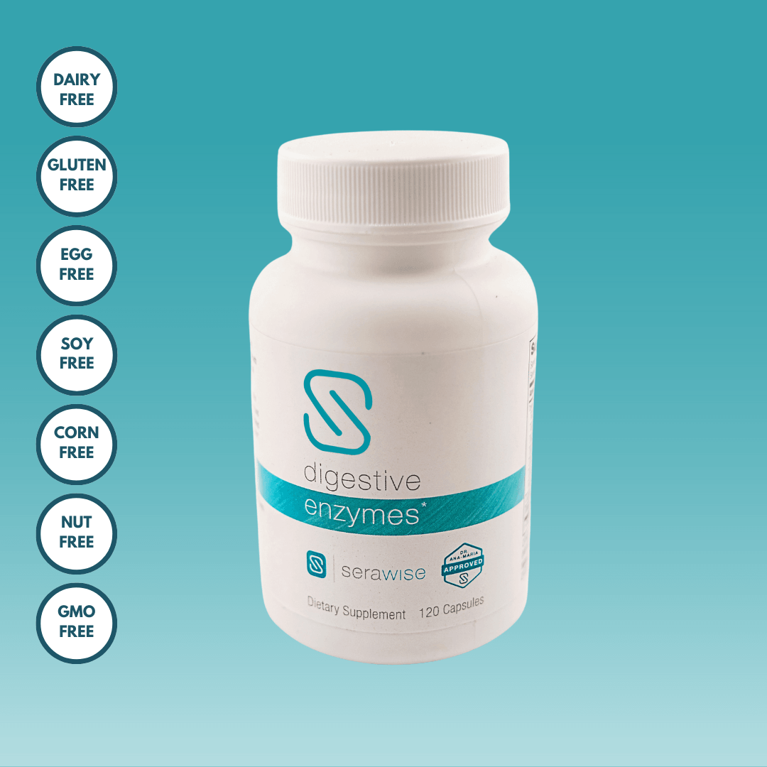 Digestive Enzymes - 120 Capsules from Serawise