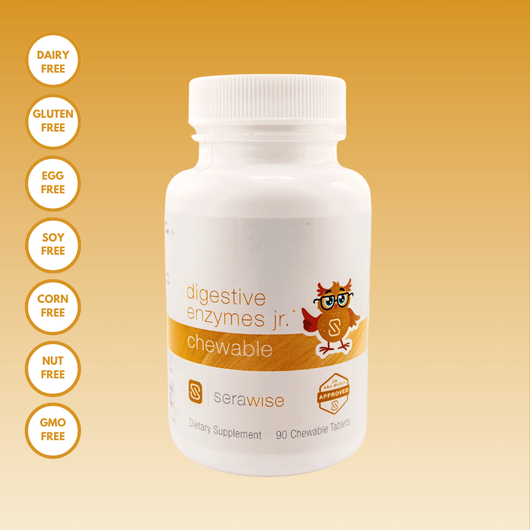 Digestive Enzymes Jr. Chewable - 90 tablets from Serawise