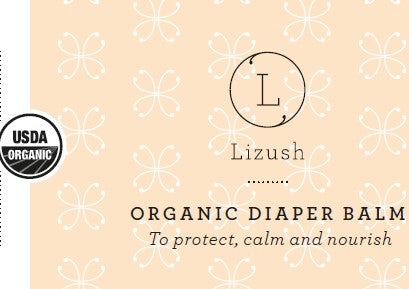 ORGANIC DIAPER BALM To protect, calm and nourish from Lizush