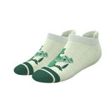The Does A Bear | Green Toilet Bear Heel Hammock™ Ankle Socks from Shinesty
