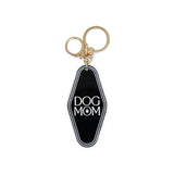 Dog Mom Retro Motel Keychain from The Cotton & Canvas Co.