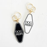Dog Mom Retro Motel Keychain from The Cotton & Canvas Co.