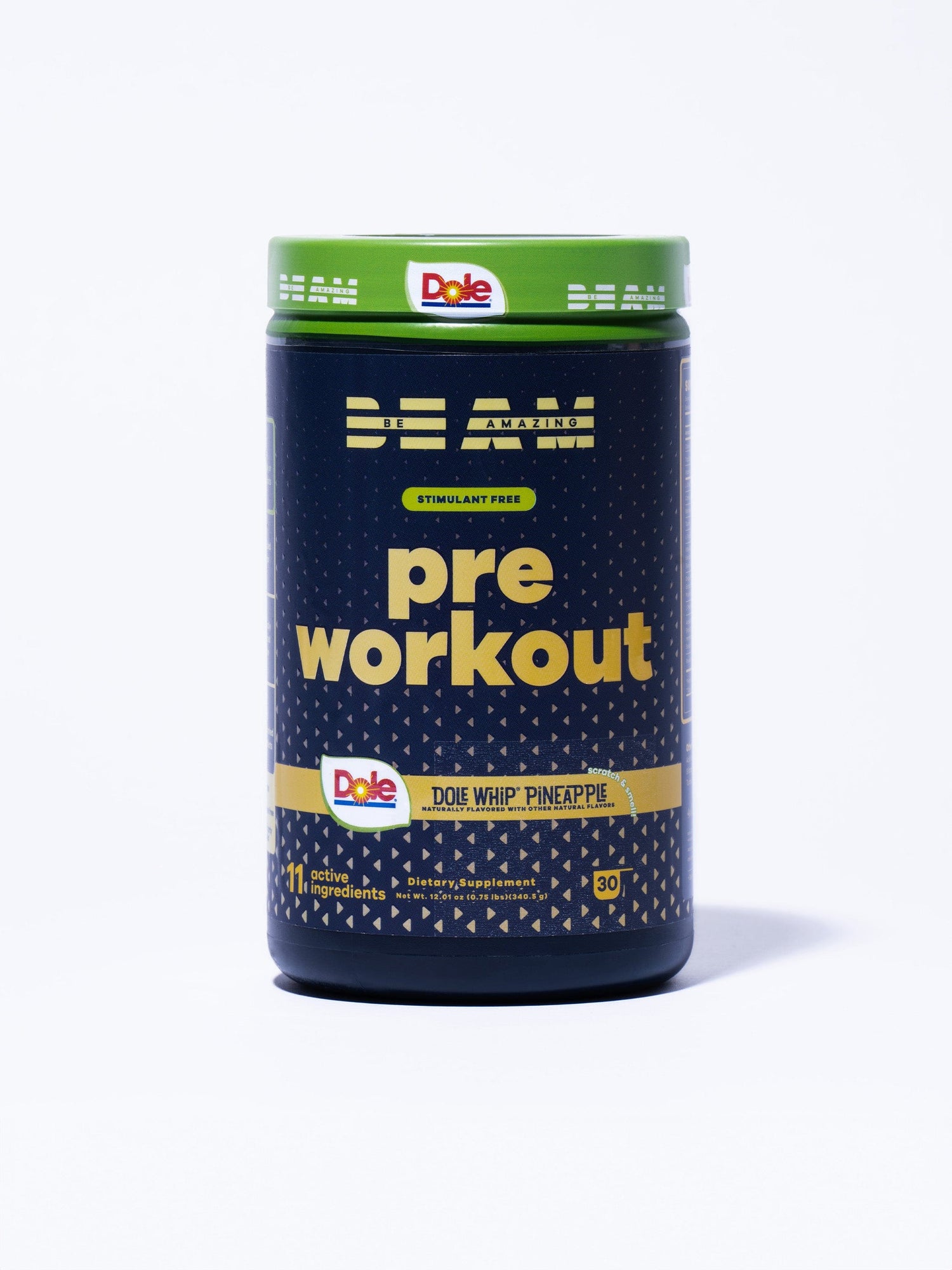 stimulant free pre workout from BEAM