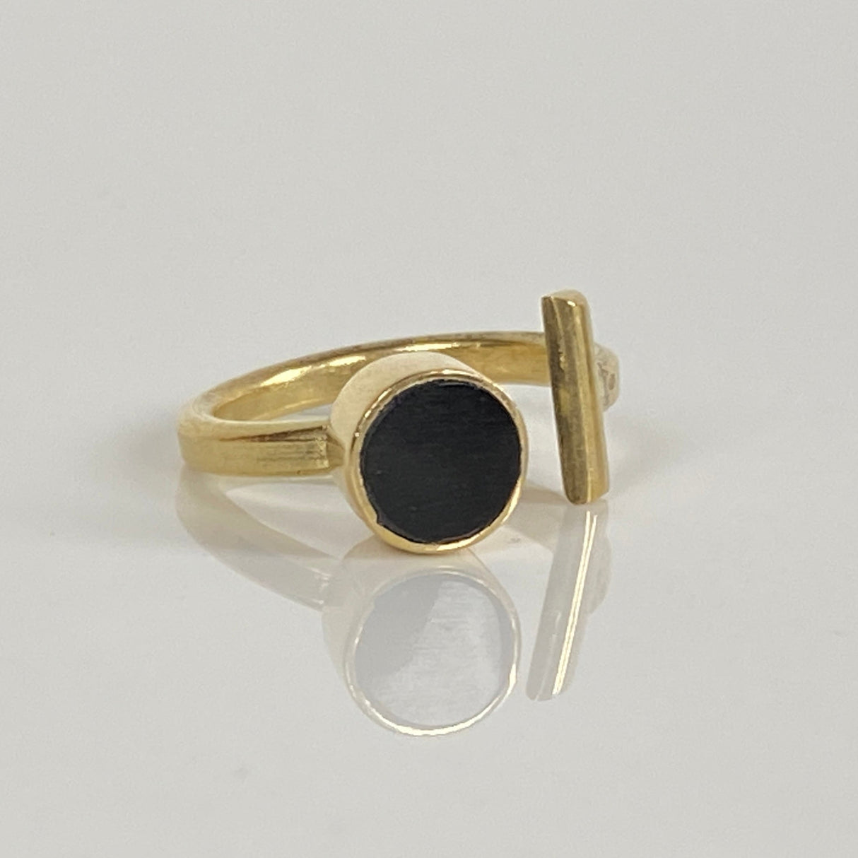 Dot + Rod Ring From Abroad Modern