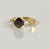 Dot + Disc Ring From Abroad Modern