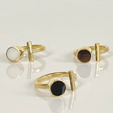 Dot + Rod Ring From Abroad Modern