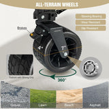 Large Collapsible Double Decker Wagon, 450lbs Heavy Duty From Redcamp