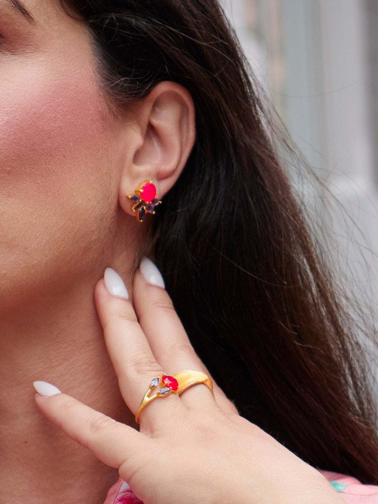 The Bloom Ring - Gold from Ash & Rose