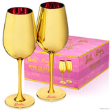 Barbie™ x Dragon Glassware® Dreamhouse™ Wine Glasses from Dragon Glassware