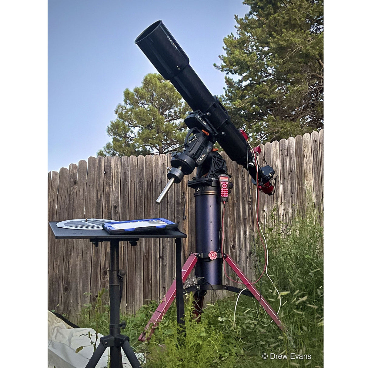 Explore Scientific ED152 Air-Spaced Triplet Telescope in Carbon Fiber - TED15208CF-HEX33 from Explore Scientific