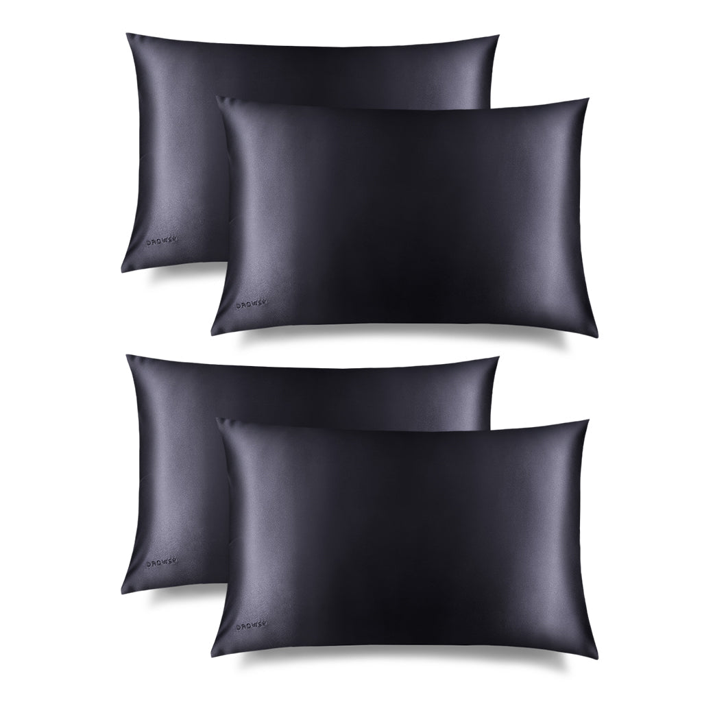 Moonlight Shadow Silk Pillowcase from Drowsy