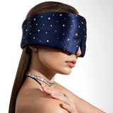 Silk Sleep Eye Mask Crystals by Swarovski® from Drowsy