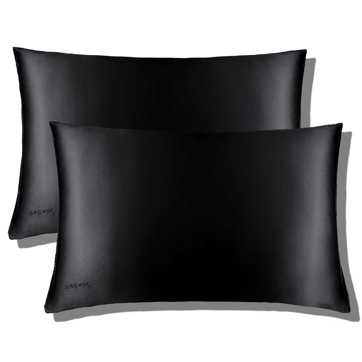 Black Jade Silk Pillowcase from Drowsy