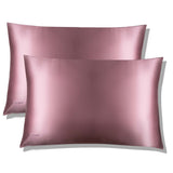 Damask Rose Silk Pillowcase from Drowsy