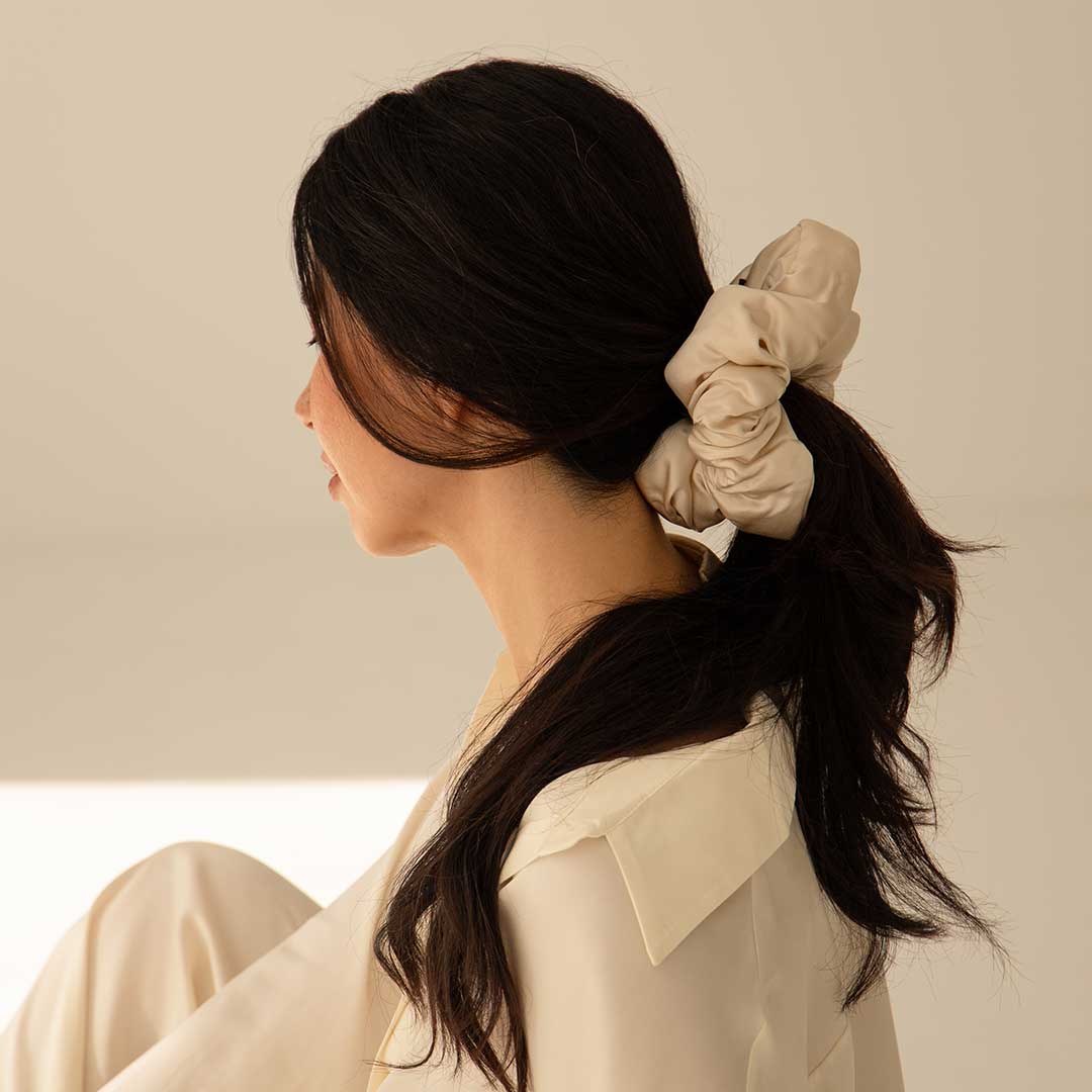 Dusty Gold - Padded Scrunchie from Drowsy
