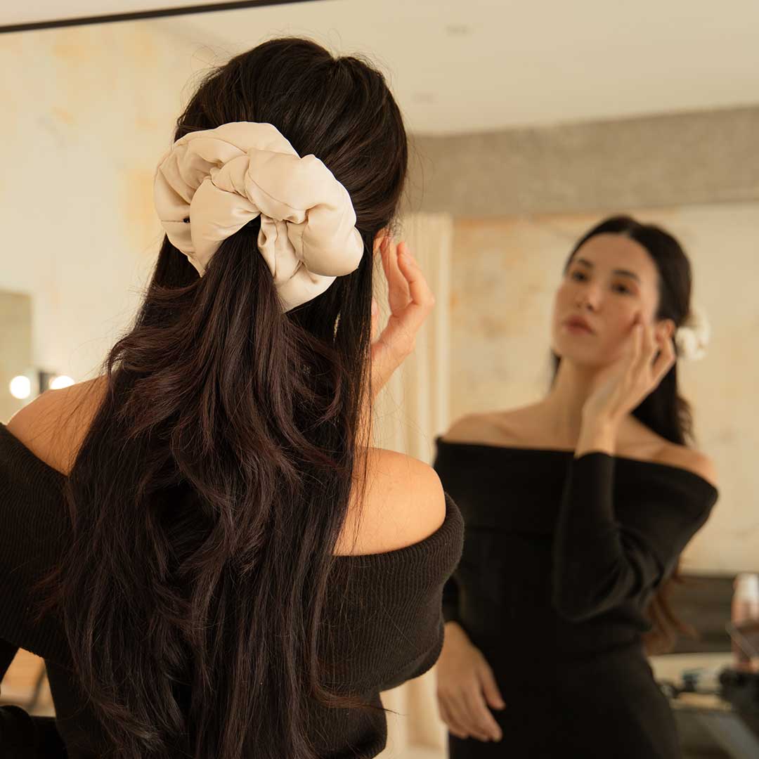 Dusty Gold - Padded Scrunchie from Drowsy