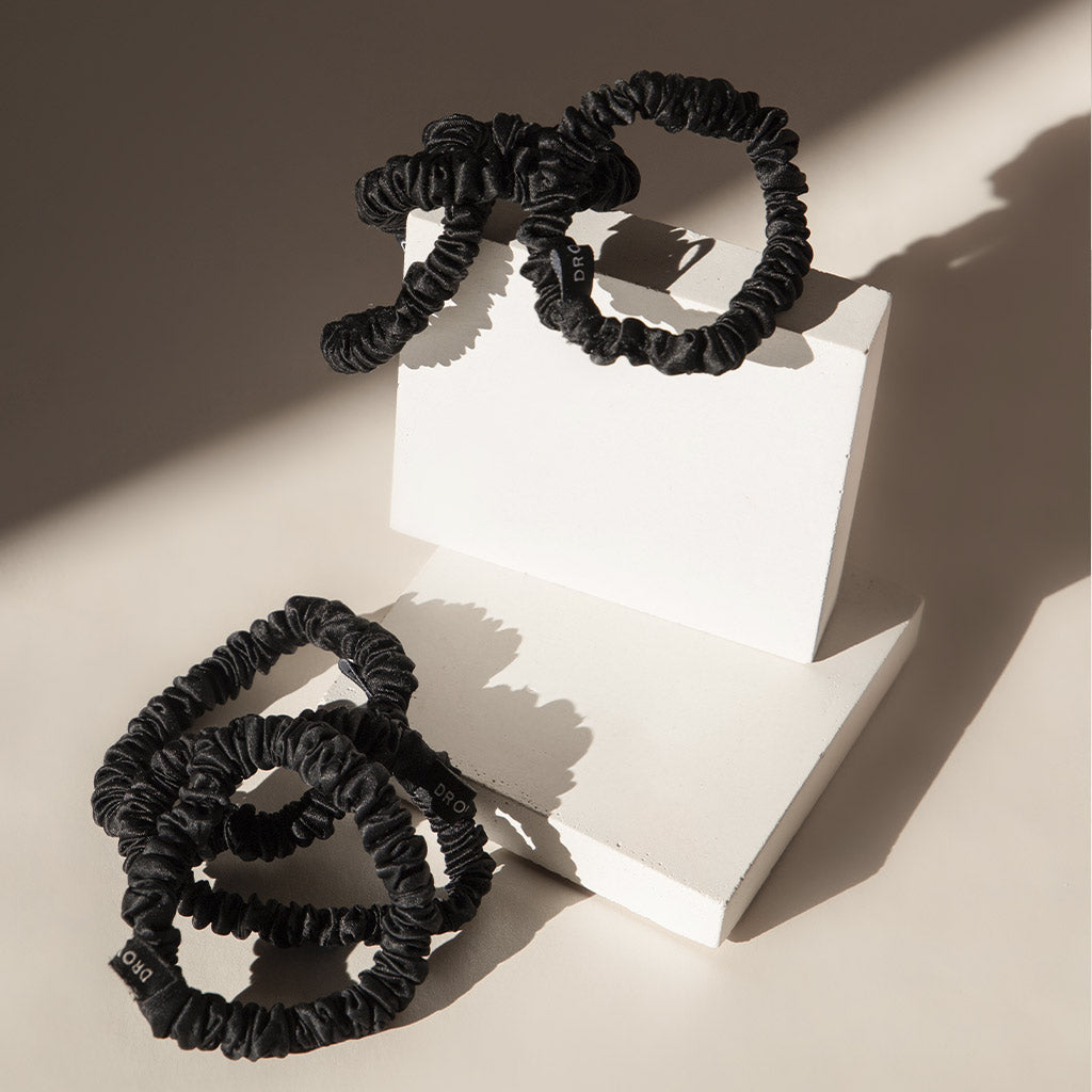 Skinny Scrunchie Set - Black Jade from Drowsy