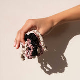 Skinny Scrunchie Set - Rose, Dusty, Black from Drowsy
