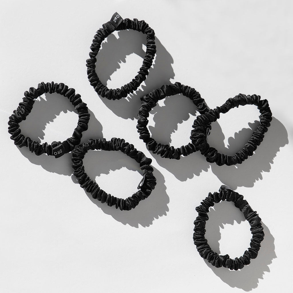 Skinny Scrunchie Set - Black Jade from Drowsy