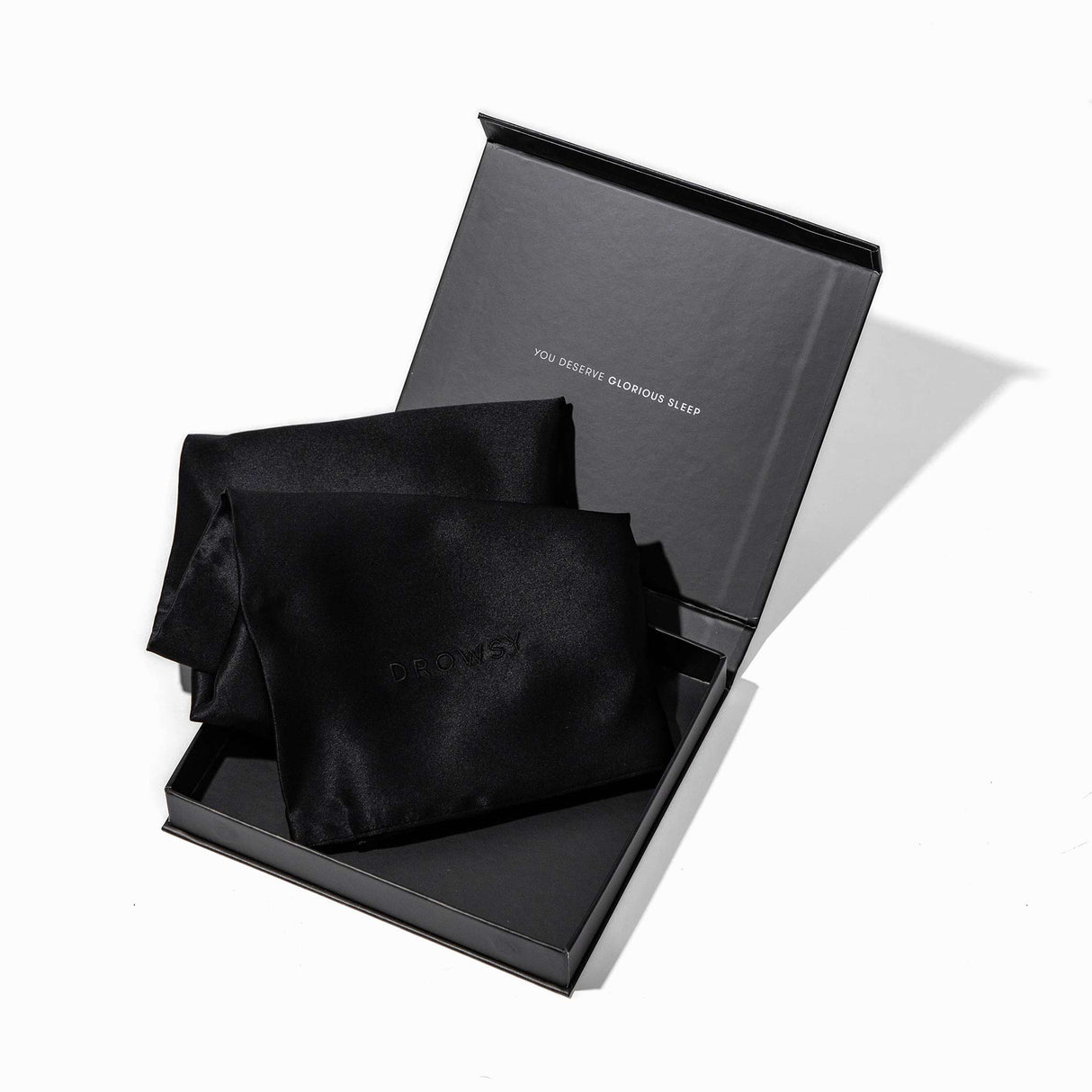 Black Jade Silk Pillowcase from Drowsy