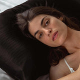 Black Jade Silk Pillowcase from Drowsy