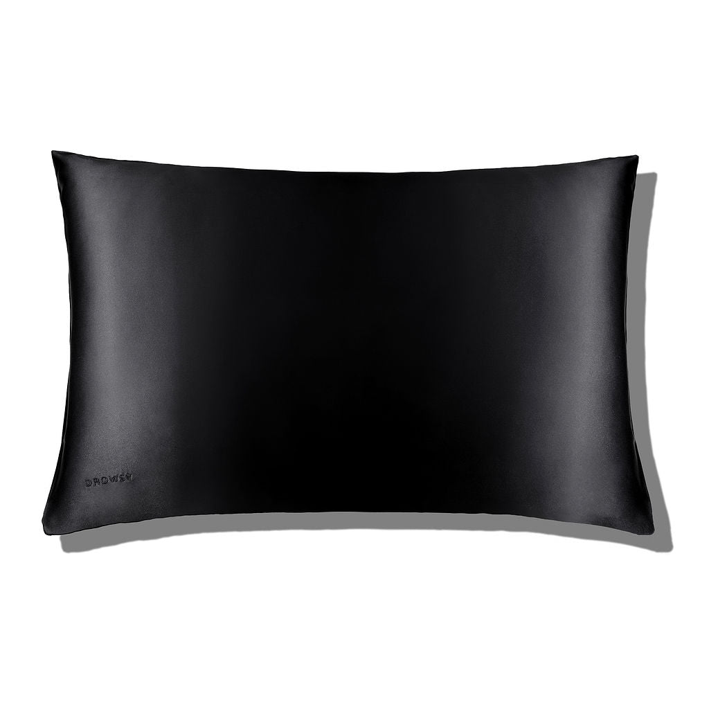 Black Jade Silk Pillowcase from Drowsy
