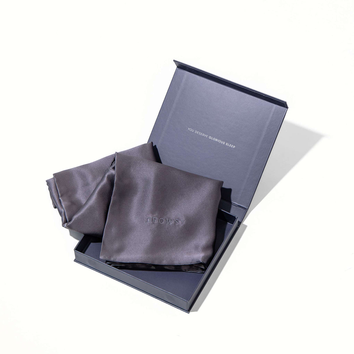 Moonlight Shadow Silk Pillowcase from Drowsy