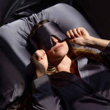 Moonlight Shadow Silk Pillowcase from Drowsy