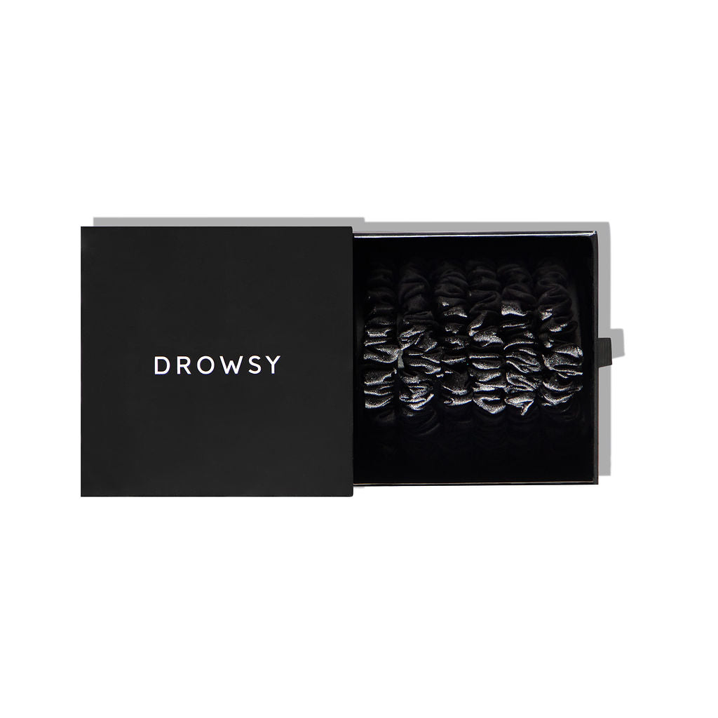 Skinny Scrunchie Set - Black Jade from Drowsy