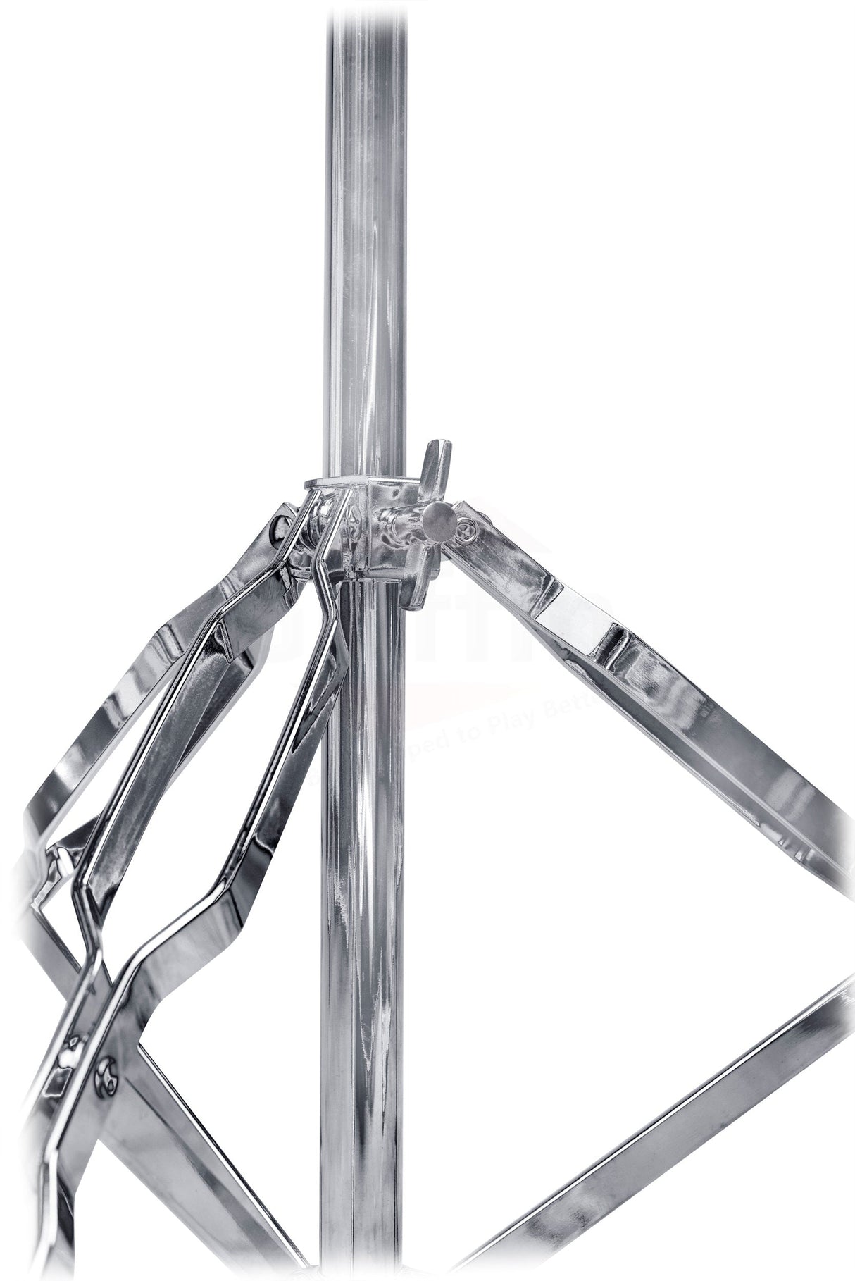 3 PACK GRIFFIN Drum Hardware Set - Kick Drum Pedal, Drummers Throne Seat & Straight Cymbal Stand | Deluxe Chrome Slip-Proof Gear Holder Percussion Set for Mounting Crash, Ride & Splash Cymbals from GeekStands.com