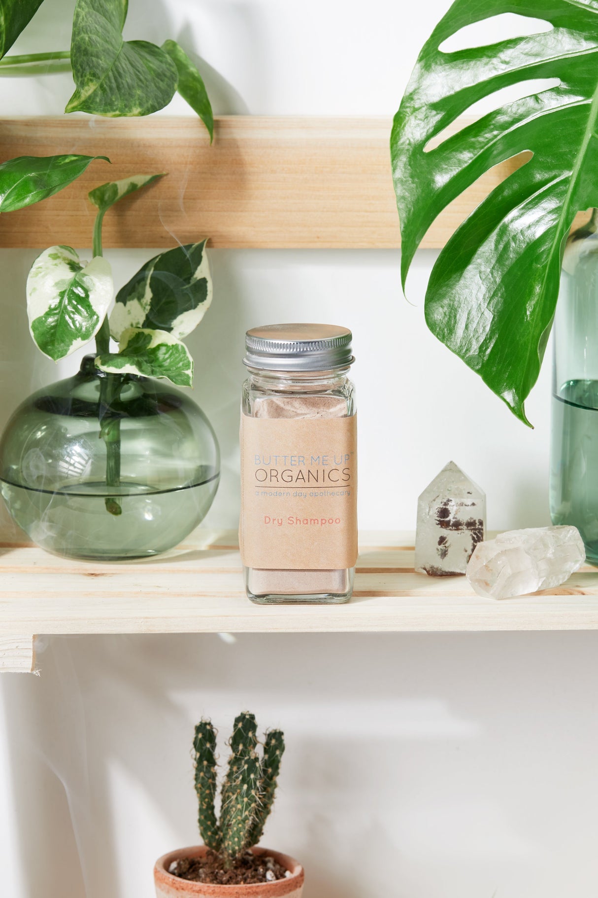 Natural Organic Dry Shampoo No Butane from Butter Me Up Organics
