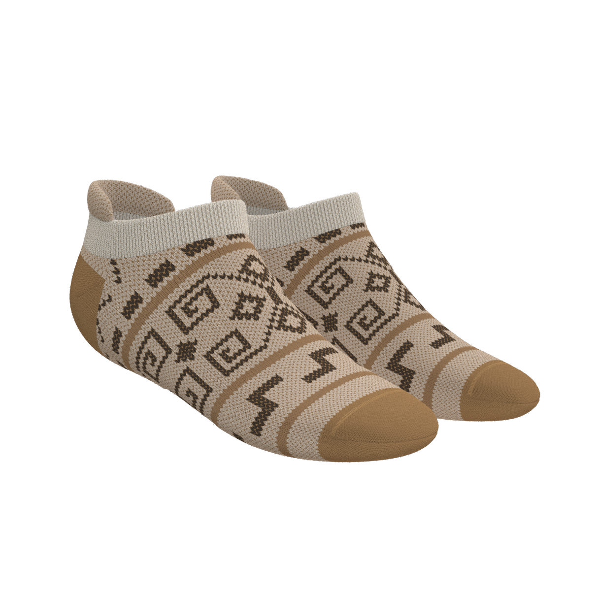 The Dude Abides | Aztec Sweater Heel Hammock™ Ankle Socks from Shinesty