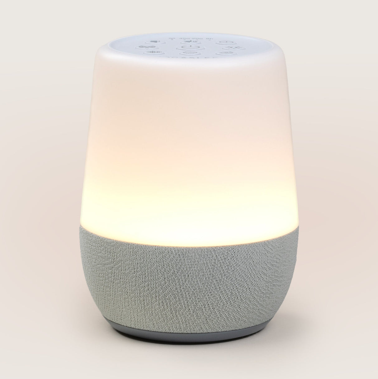 Duet White Noise Machine with Night Light and Wireless Speaker from Yogasleep