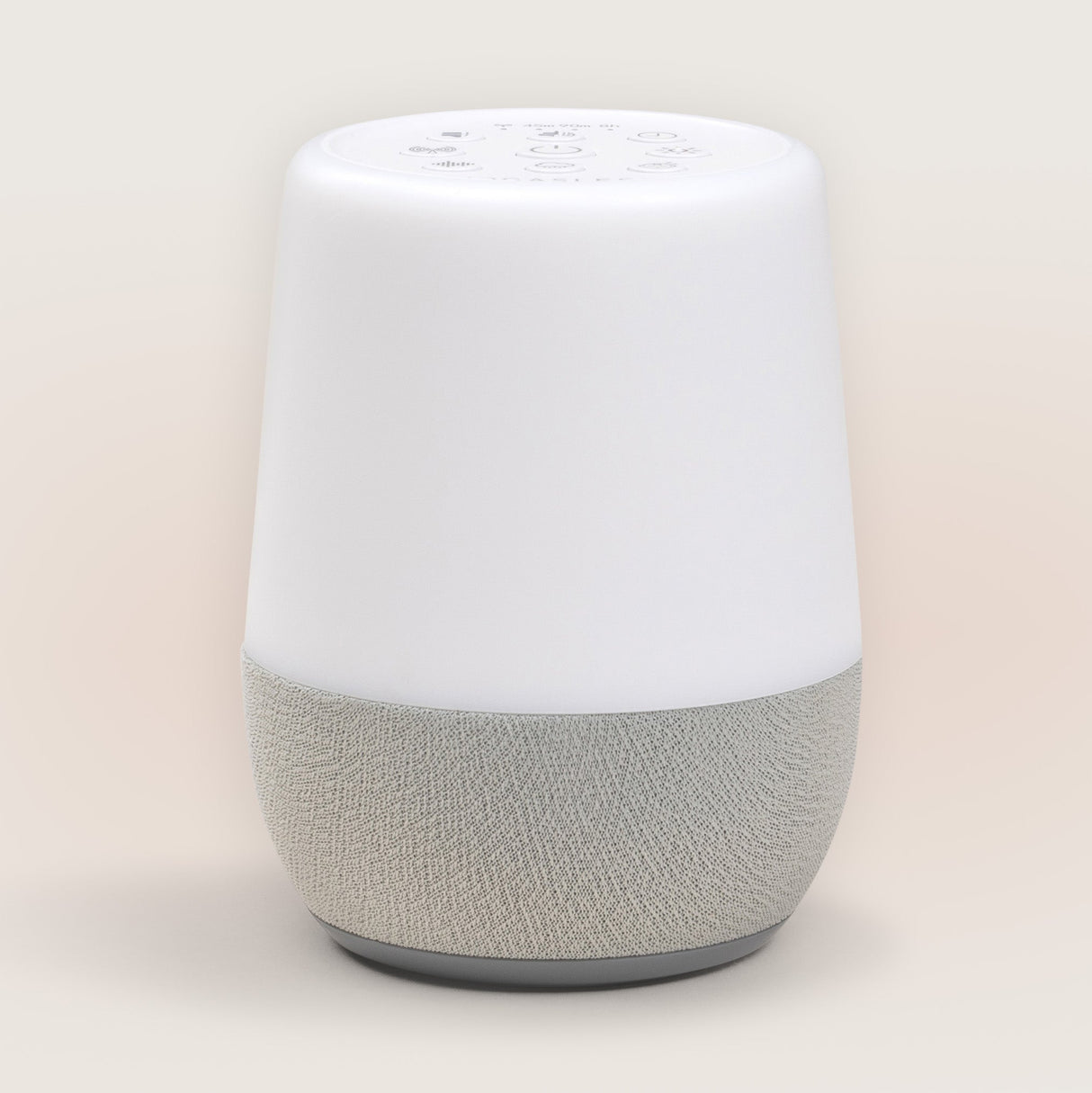 Duet White Noise Machine with Night Light and Wireless Speaker from Yogasleep