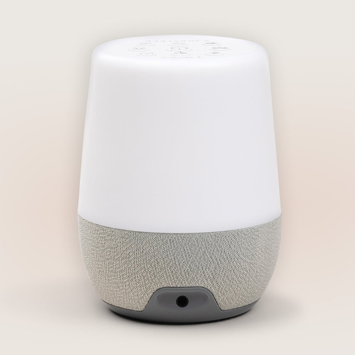 Duet White Noise Machine with Night Light and Wireless Speaker from Yogasleep