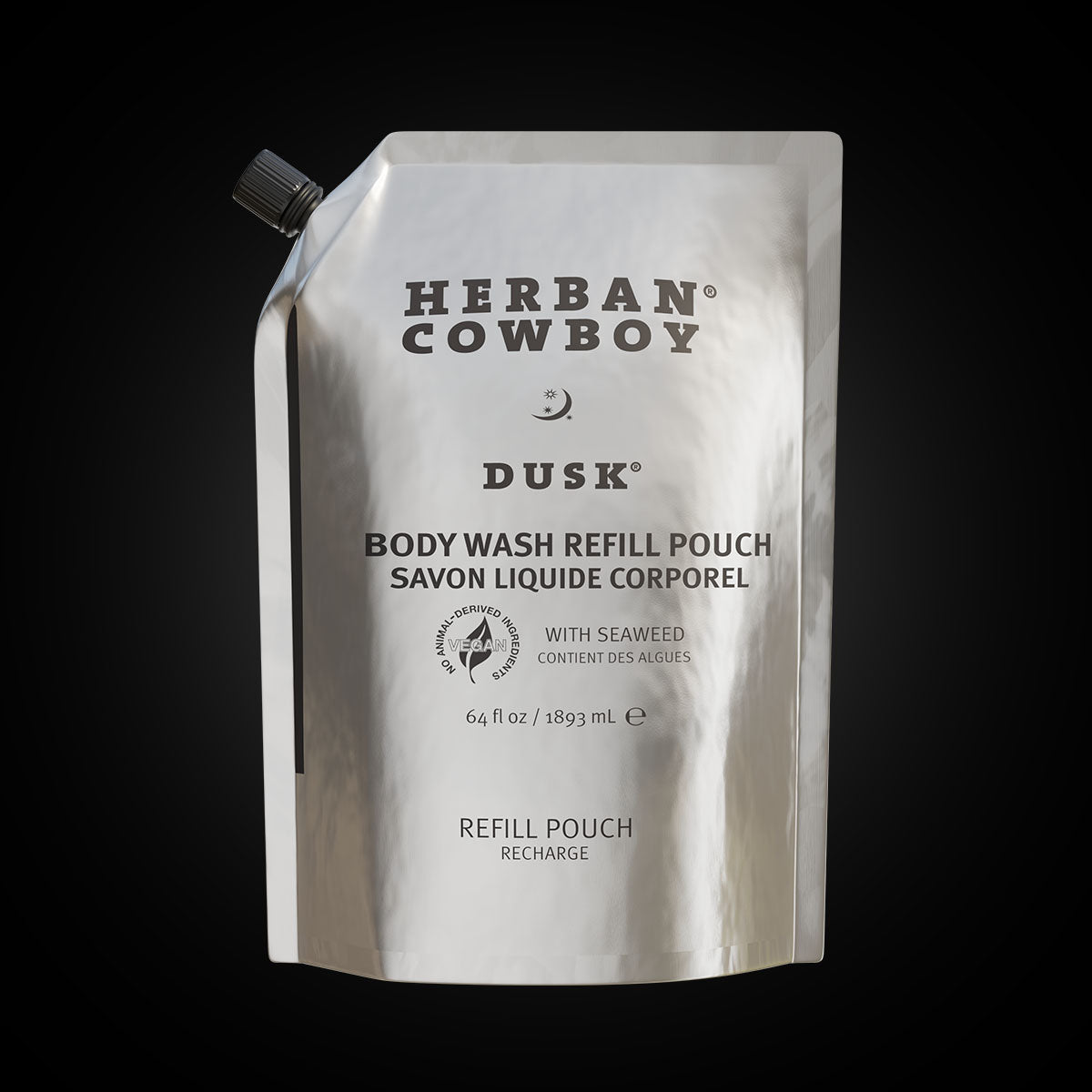 Dusk Body Wash Refill Pouch From Herban Cowboy