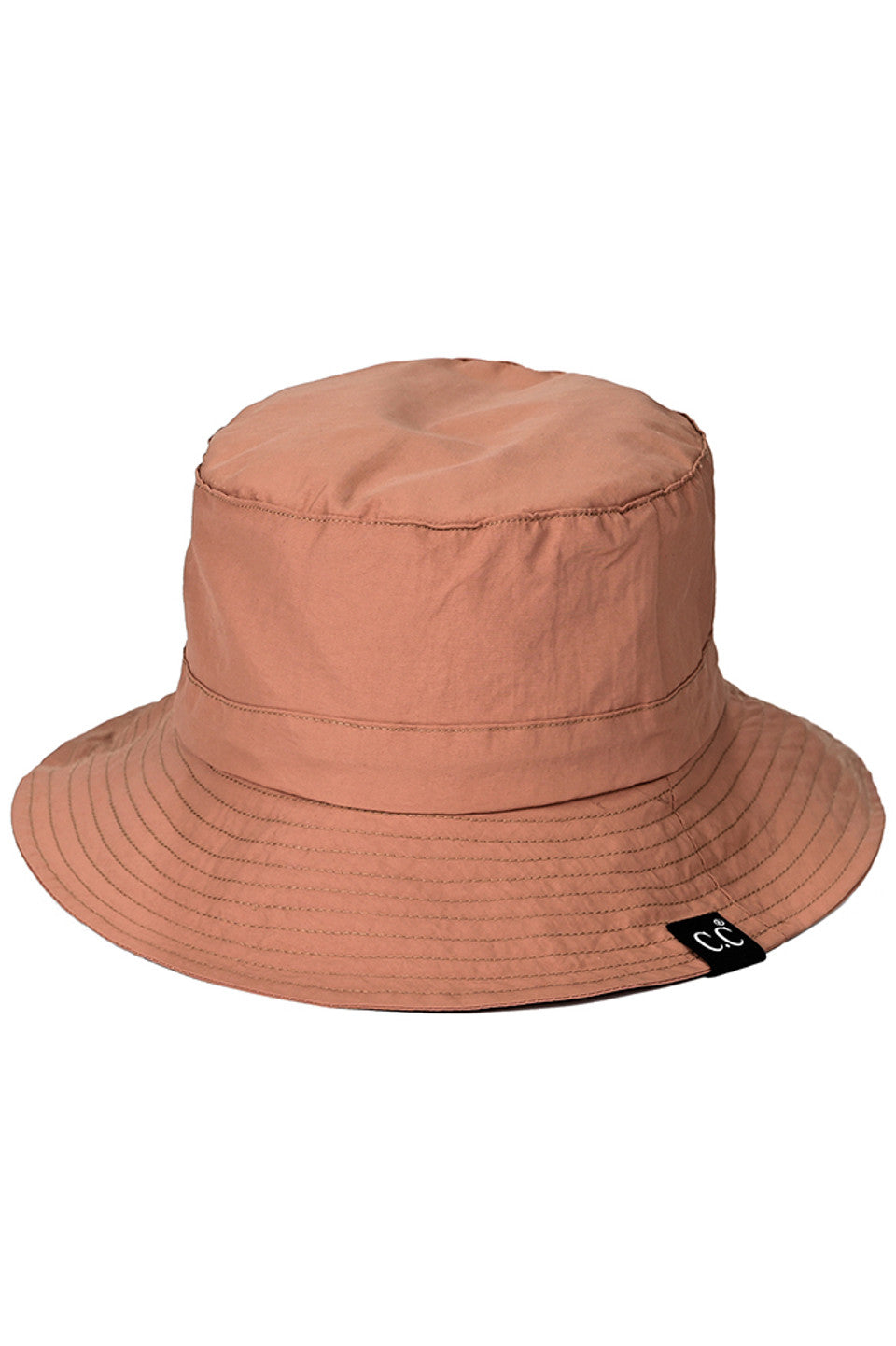 C.C Solid Packable Bucket Hat from Madeline Love