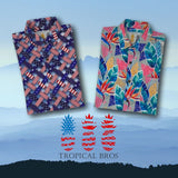 Super Stretch - Freedom Friday Hawaiian Shirt from Tropical Bros
