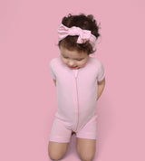 PINK ROSE RIB SHORTIE from DREAM BIG LITTLE CO