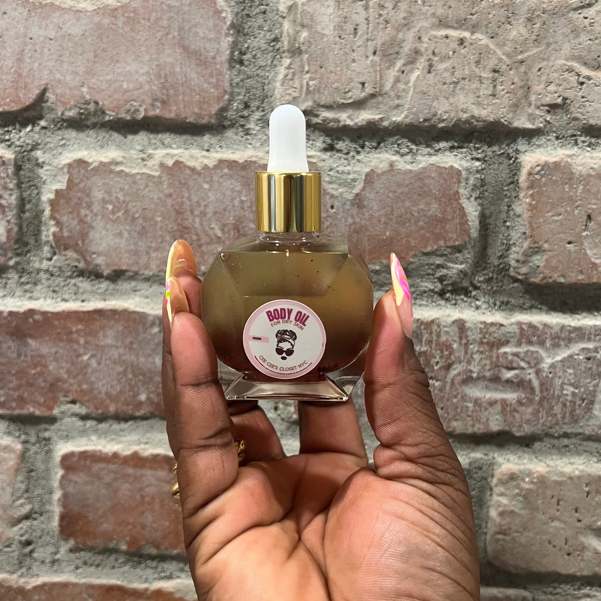 Scented Dry Body Oil from Cee Cee's Closet NYC