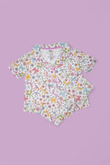 BOW GARDEN DREAM GIRL'S FLARE SET from DREAM BIG LITTLE CO