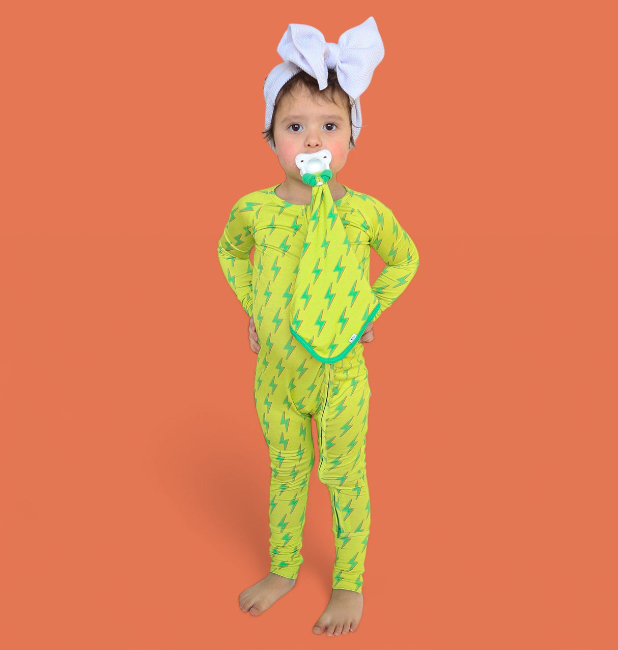 BRIGHT BOLTS DREAM ROMPER from DREAM BIG LITTLE CO