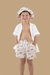 PLANE FUN BOY'S DREAM SWIM TRUNKS from DREAM BIG LITTLE CO