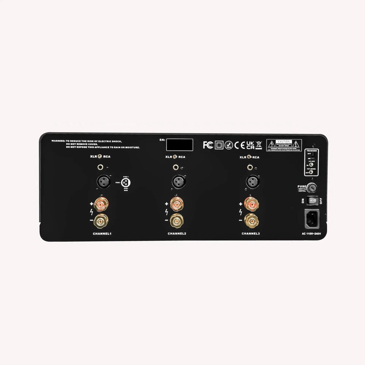 Energy 3 Channel Home Theater Power Amplifier – E3 From Aperion Audio