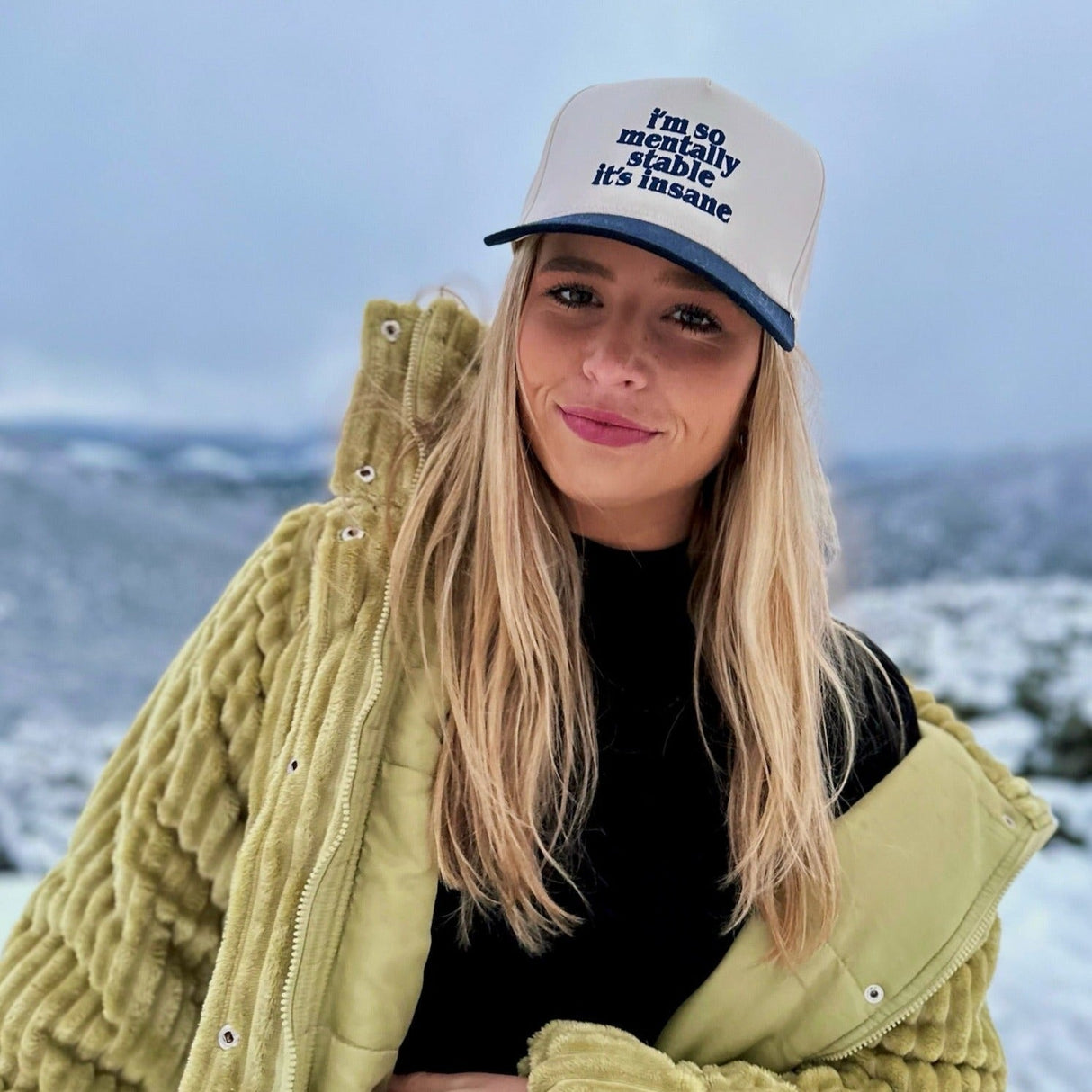 i'm so mentally stable it's insane hat From Visibly Toxic