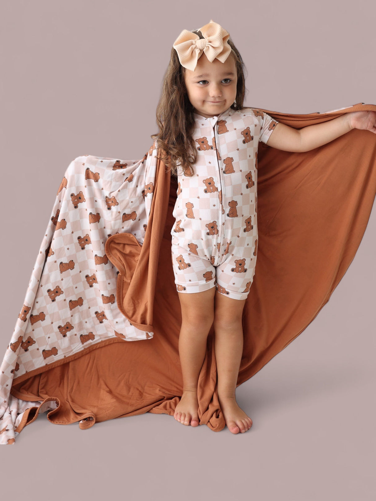 COZY BEAR DREAM SHORTIE from DREAM BIG LITTLE CO